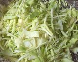 A picture of step 1 of Chicken vegetable roll.