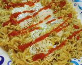 A picture of step 3 of Peppered Eggs in a Nest.