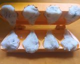 A picture of step 3 of Desiccated Coconut Modak.
