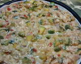 Foto del paso 6 de la receta: Tarta de zapallitos y pollo