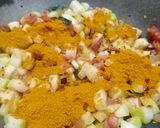 A picture of step 8 of Lauki/Suraikaai/Bottle gourd peanut masala.