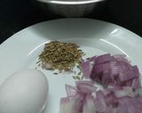 A picture of step 1 of Jallar Appam (net appam) With Chicken Curry.