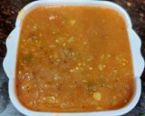 A picture of step 1 of Sambhar.