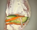 Foto del paso 3 de la receta Rollitos de Jamón (falso sushi)