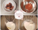 Une image de l'étape 1 de Glace au chocolat, sans sorbetière.