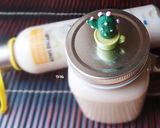 Hình bước làm 3 của món SỮA hạt sen-hạt óc chó