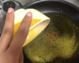 A picture of step 4 of Lais dar haleem restaurant style.