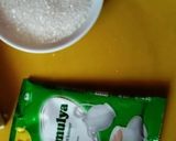 A picture of step 1 of Milkpowder oyster shell shaped sandesh.