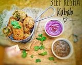 A picture of step 8 of Beef Resha Kabab.