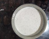 A picture of step 3 of Sabudana dosa.