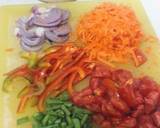 Red Pepper and French Beans Stir fry #Authorsmarathon# recipe step 2 photo