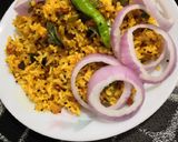 A picture of step 4 of Peanut lemon rice.