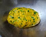 A picture of step 1 of Methi Puri.