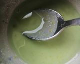 A picture of step 2 of Milk Pistachios custard kulfi.
