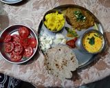 A picture of step 5 of Brinjal 🍆 odo with dahi tikhari.