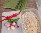 Foto langkah ke 2 dari resep Teri pepes ori dan simpel.