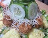 Foto langkah ke 8 dari resep Onigiri Mini Tower.