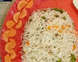 वेजिटेबल पुलाव (Vegetable pulao recipe in Hindi) रेसिपी चरण 3 फोटो