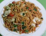 Foto langkah ke 6 dari resep Mie goreng ndeso (mie goreng jowo).