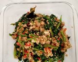 Foto langkah ke 3 dari resep Tumis kangkung oncom.