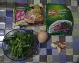Foto langkah ke 1 dari resep Mie Instan Barbeque Simple.