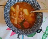 Hagyományos babgulyás recept fázis 4 fotója
