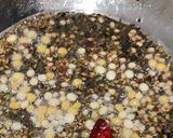 A picture of step 1 of Daliya upma (Broken wheat upma).