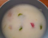 A picture of step 3 of Pazham kanji (fermented porridge from left over rice).