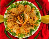 A picture of step 4 of Alu Kabli (Spicy Aloo Chaat).