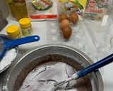 Foto langkah ke 5 dari resep Bolu kukus coklat gluten free.