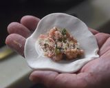 無奶無蛋無麩質米煎餃米蒸餃的食譜步驟8照片
