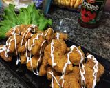 Foto langkah ke 4 dari resep Chicken Popcorn.