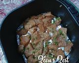 A picture of step 3 of Air Fryer Butter Garlic Chicken Bites.