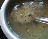 A picture of step 5 of Qubooli (Hyderabadi lentil biryani).