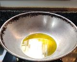 A picture of step 2 of MASALA ARBI with COCONUT MILK.