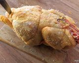 Une image de l'étape 3 de Poulet rôti à la rôtissoire avec plat au four.
