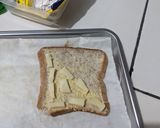Foto langkah ke 3 dari resep Chocolate Cheese Toast (Roti O/Roti Boy Ala-ala).