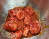 Foto del paso 1 de la receta: Salsa roja de tomate zapallo y zanahoria
