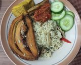 Foto langkah ke 5 dari resep Nasi Liwet Ricecooker.