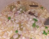 A picture of step 2 of Chicken Machboos.