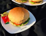 A picture of step 17 of Shredded chicken burger.