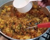 A picture of step 7 of Pav Bahji.