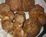 A picture of step 3 of Arrow root/Taro in Egg wash- Breakfast.