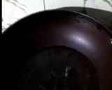 A picture of step 1 of Rava Kesari Hearts.