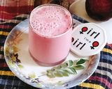 A picture of step 5 of Beetroot smoothie.
