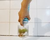 A picture of step 7 of Cotton Candy Grapes Parfait.