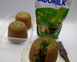 Foto langkah ke 5 dari resep Bolu kukus pisang matcha.