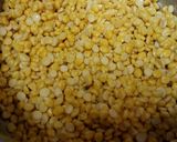 A picture of step 1 of Tarka Chana dal.