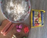 Foto langkah ke 1 dari resep Nasi Goreng Nugget Pete.