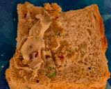 A picture of step 6 of Leftover Chicken Bread Pattie.